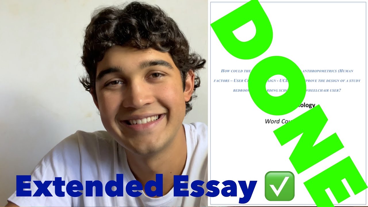 How I was the best Extended Essay in my year!