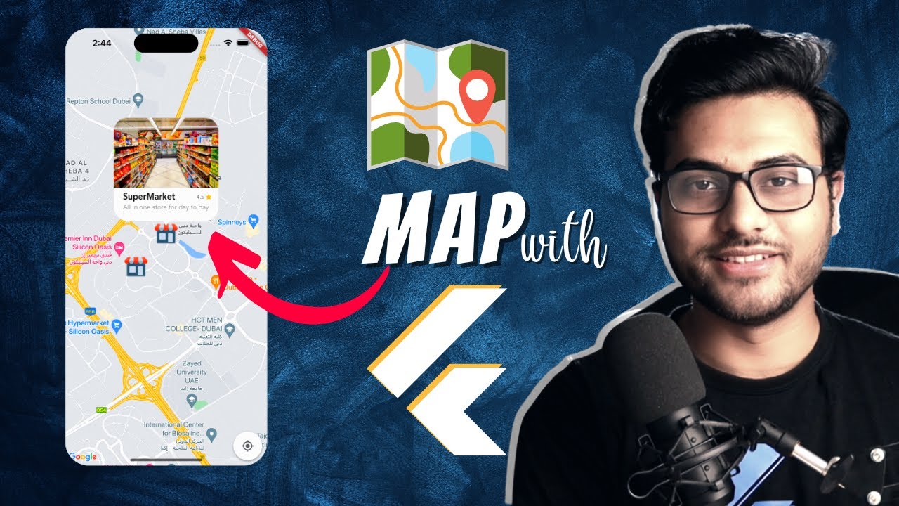 Учебное пособие по Google Картам | Flutter