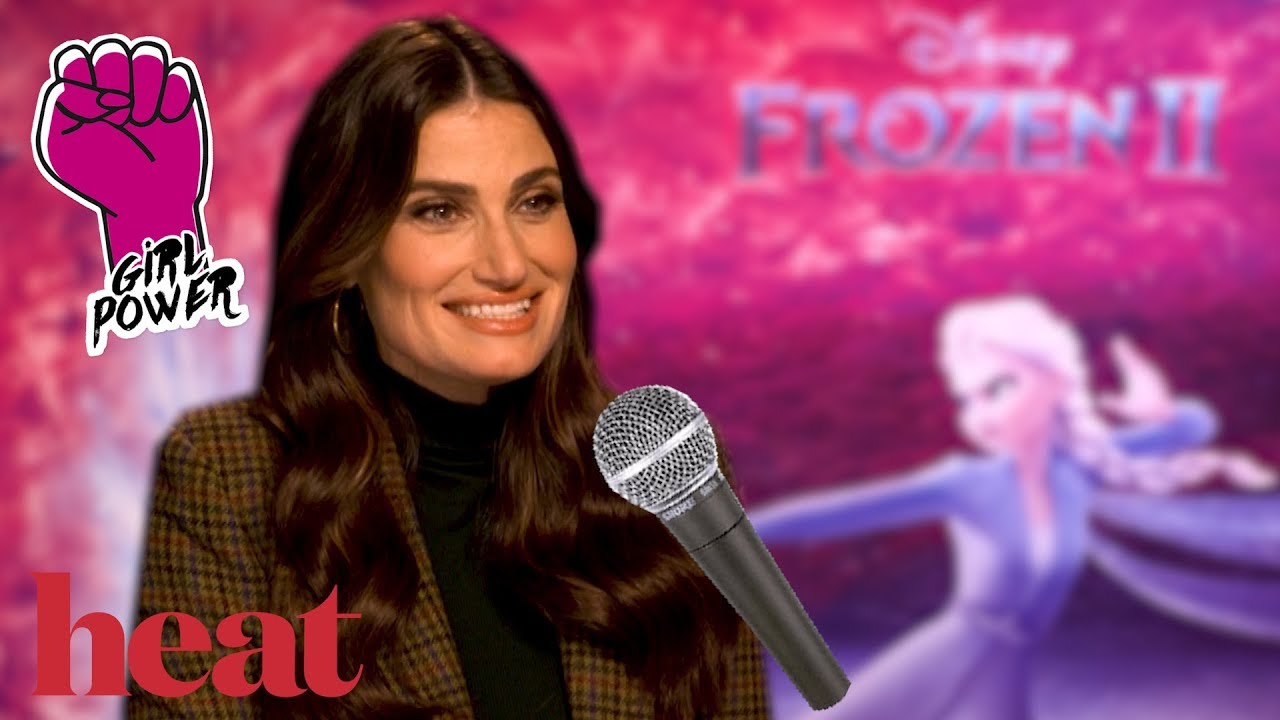 “On the toilet!”: Idina Menzel on the weirdest place she's heard Let It Go & if her son is a fan ❄️