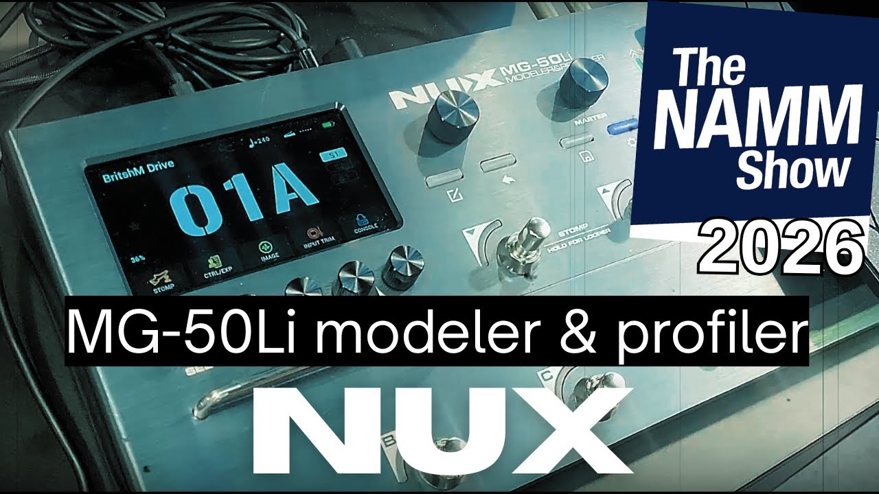 NUX MG-50 Li Explained  | NAMM 2026