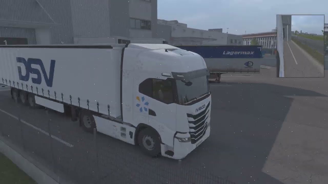 Euro Truck Simulator 2 GENF - UPSALLA ( Kamion akkumulátor)