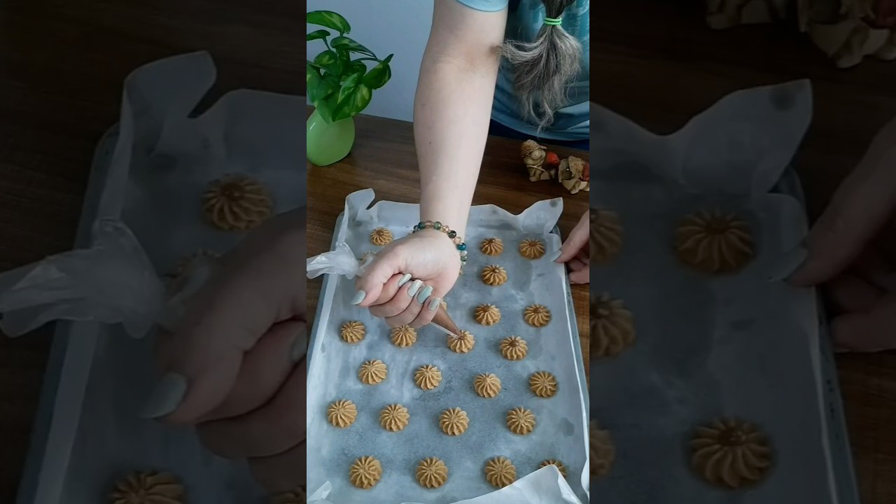 Delicious Coffee Butter Cookies ☕🍪 | Easy Recipe with Nescafé Flavor!