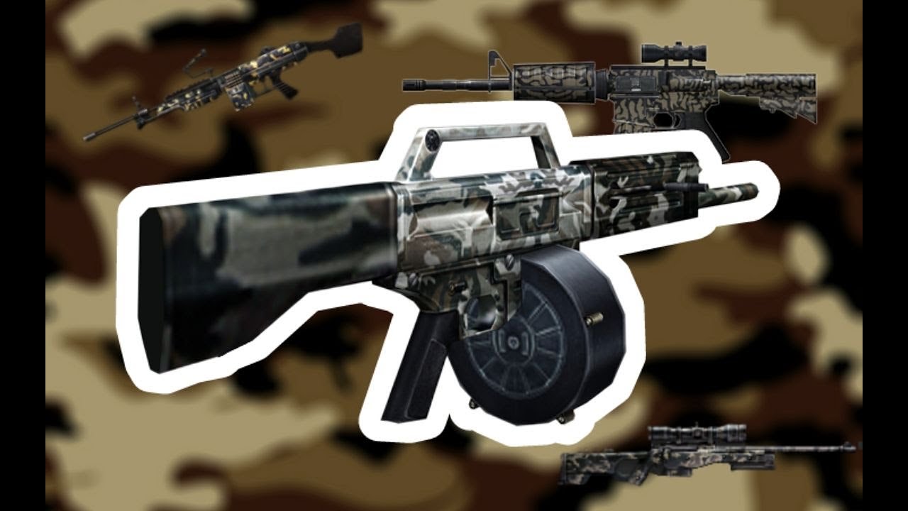 【CSOL考古怀旧向55】迷彩系列：外表平凡却性能扎实，游戏早期的福利系列。