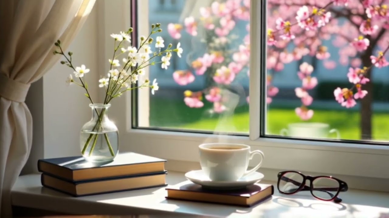 🌸 Спокійний ранок з кавою та квітами | Relaxing Morning Vibes