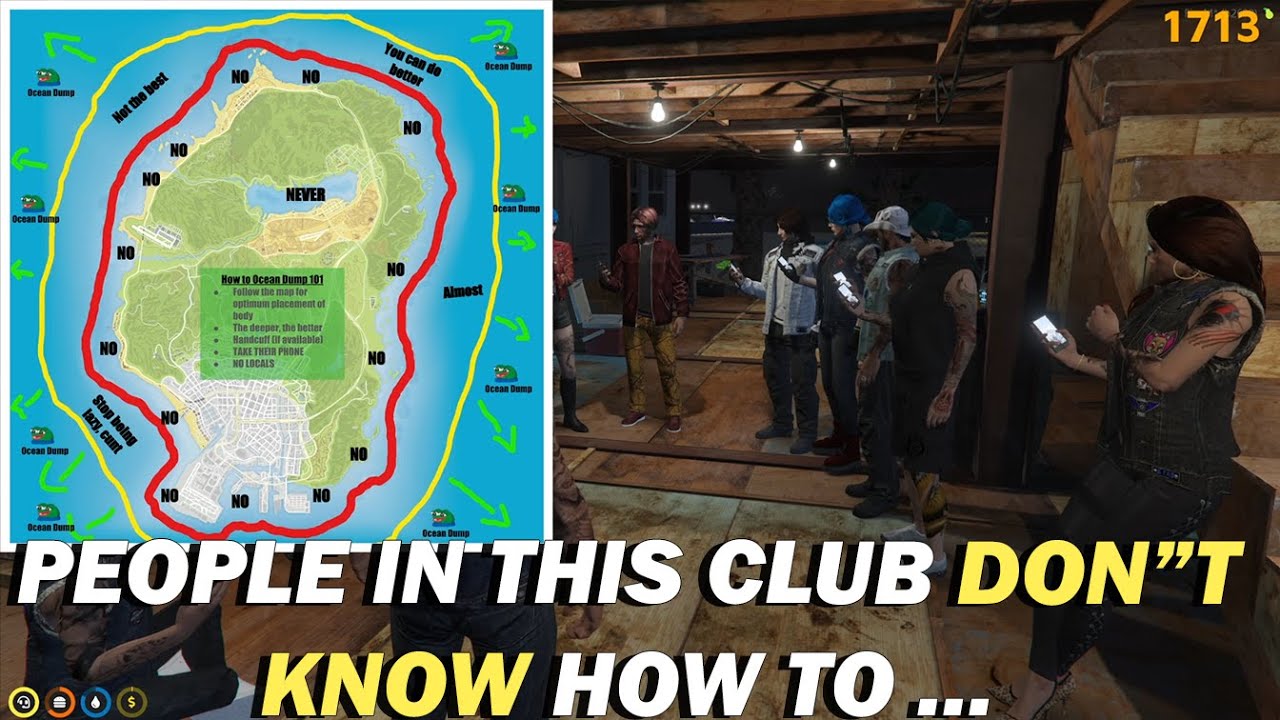 Barry hosts an Ocean Dumping 101 Seminar to BBMC | NoPixel 3.0 RP