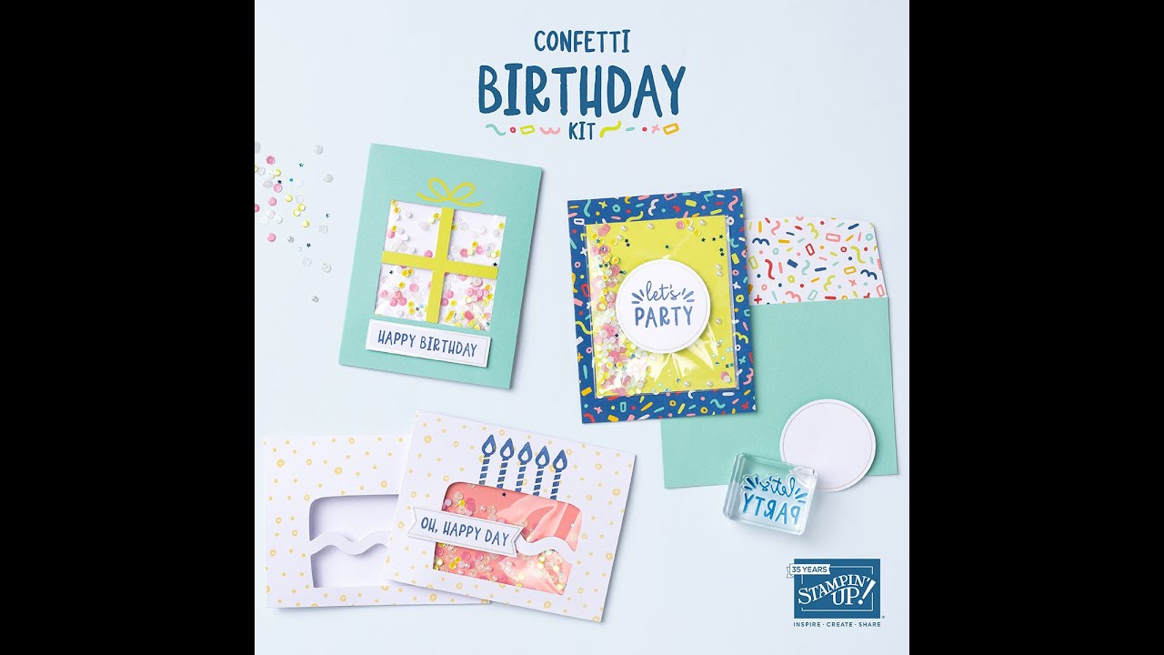 Confetti Birthday Kit