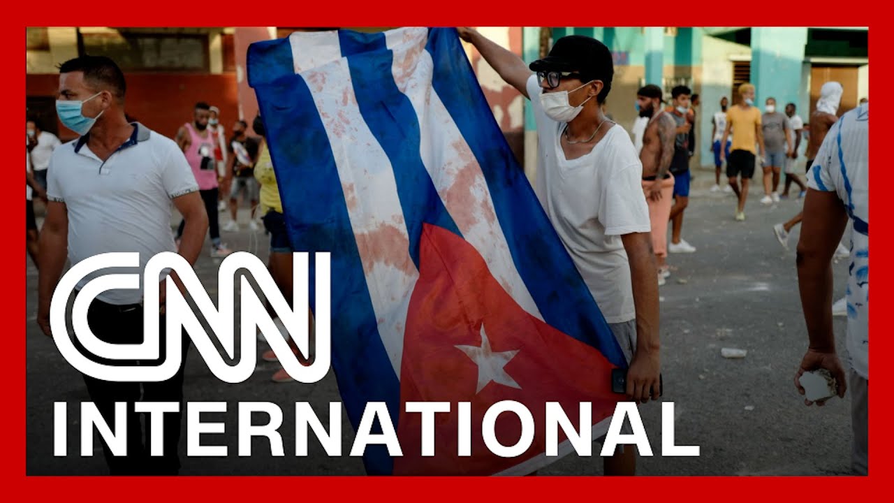 Thousands demand freedom in Cuba's largest demonstration in decades