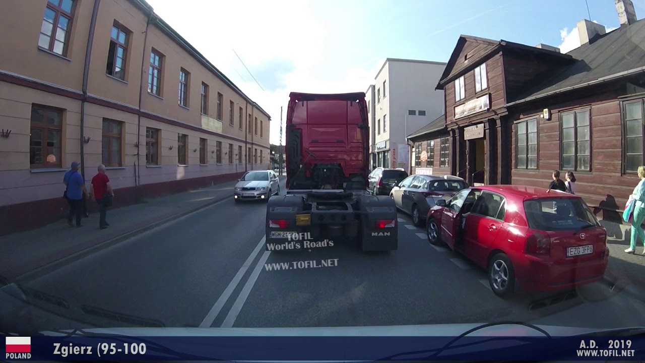 Zgierz (95-100 - POLAND 2019 Road Trip DASHCAM WWW.TOFIL.NET