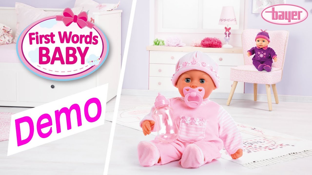 Bayer Design #93824CK Puppe | Demo-Video zur Funktion