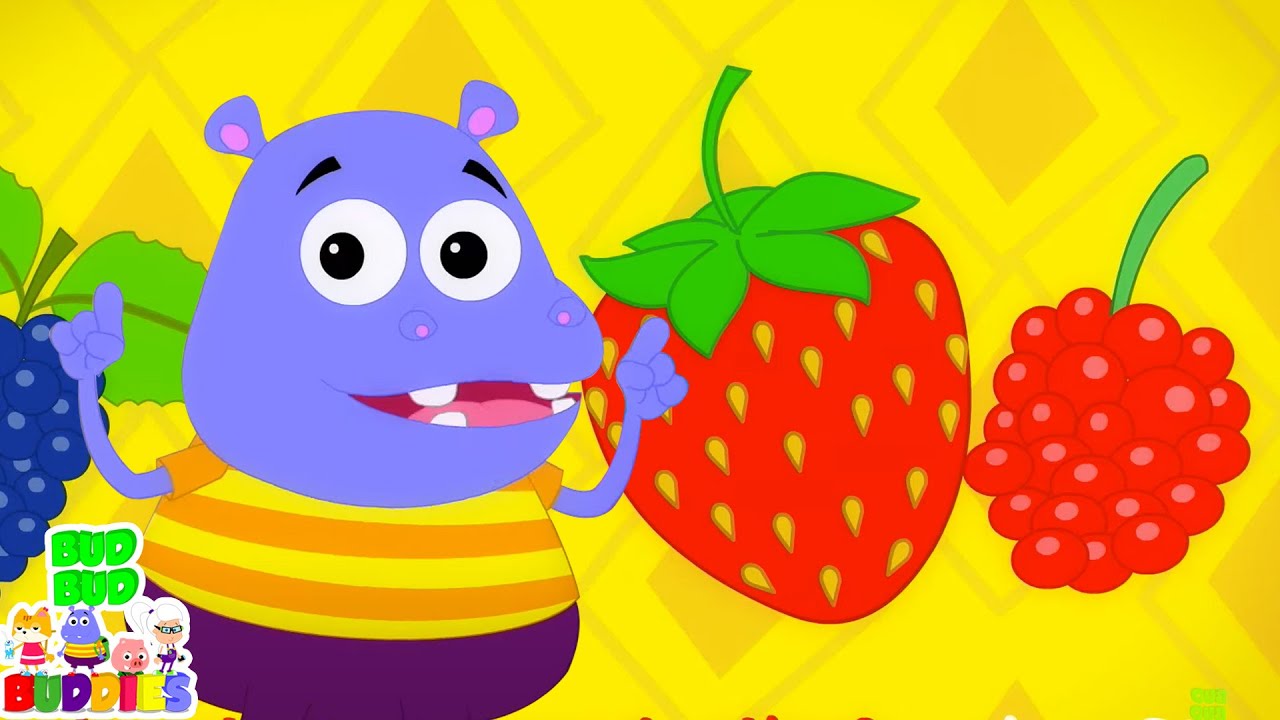 Candy For The Brain | Fruits Song | Nursery Rhymes For Babies | Songs For Kids With Bud Bud Buddies