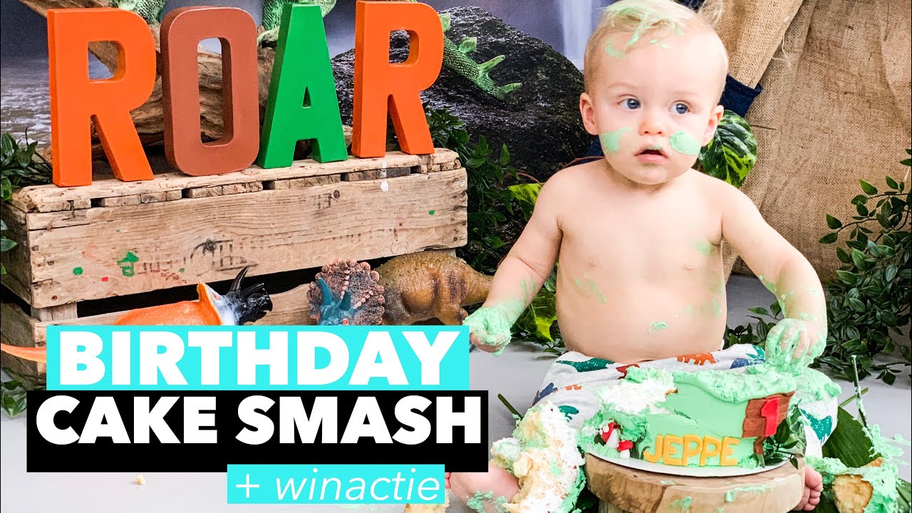 Jeppe's EERSTE verjaardag + CAKE SMASH WINACTIE!!  Weekvlog Sas & Syb