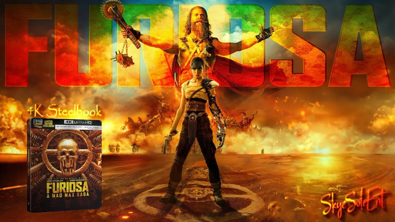 Furiosa A Mad Max Saga 4K Steelbook