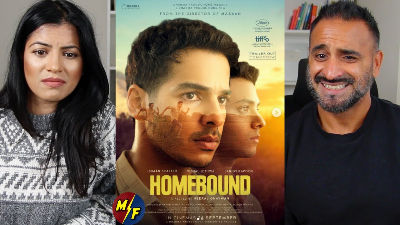 Homebound Trailer Reaction | Ishaan Khatter | Vishal Jethwa | Janhvi Kapoor