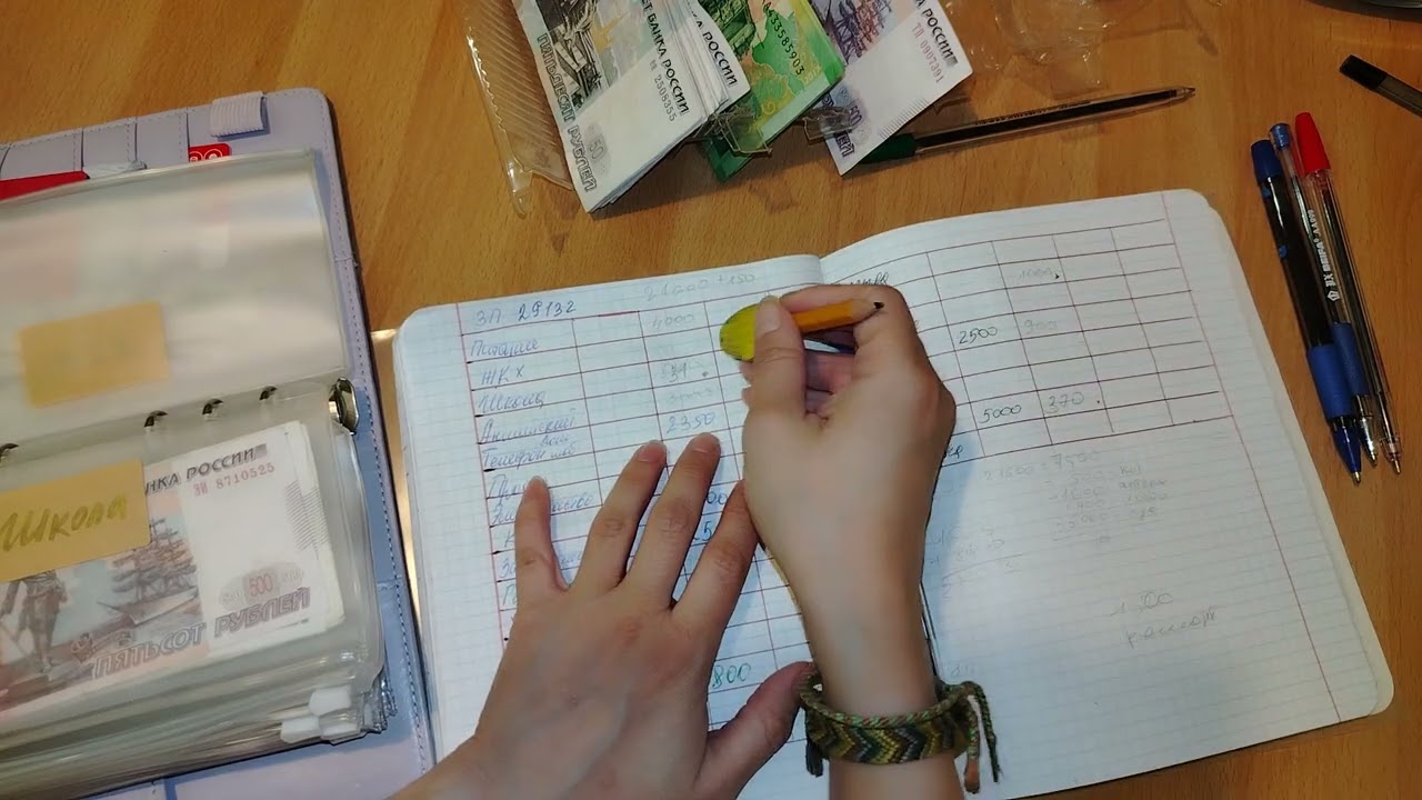 Распределение по конвертам #40 Только получила и уже ничего не осталось