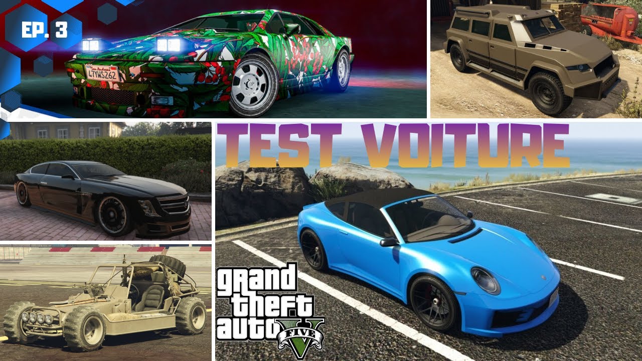 Test des véhicules Concessionnaire GTA Online [Ep.3]