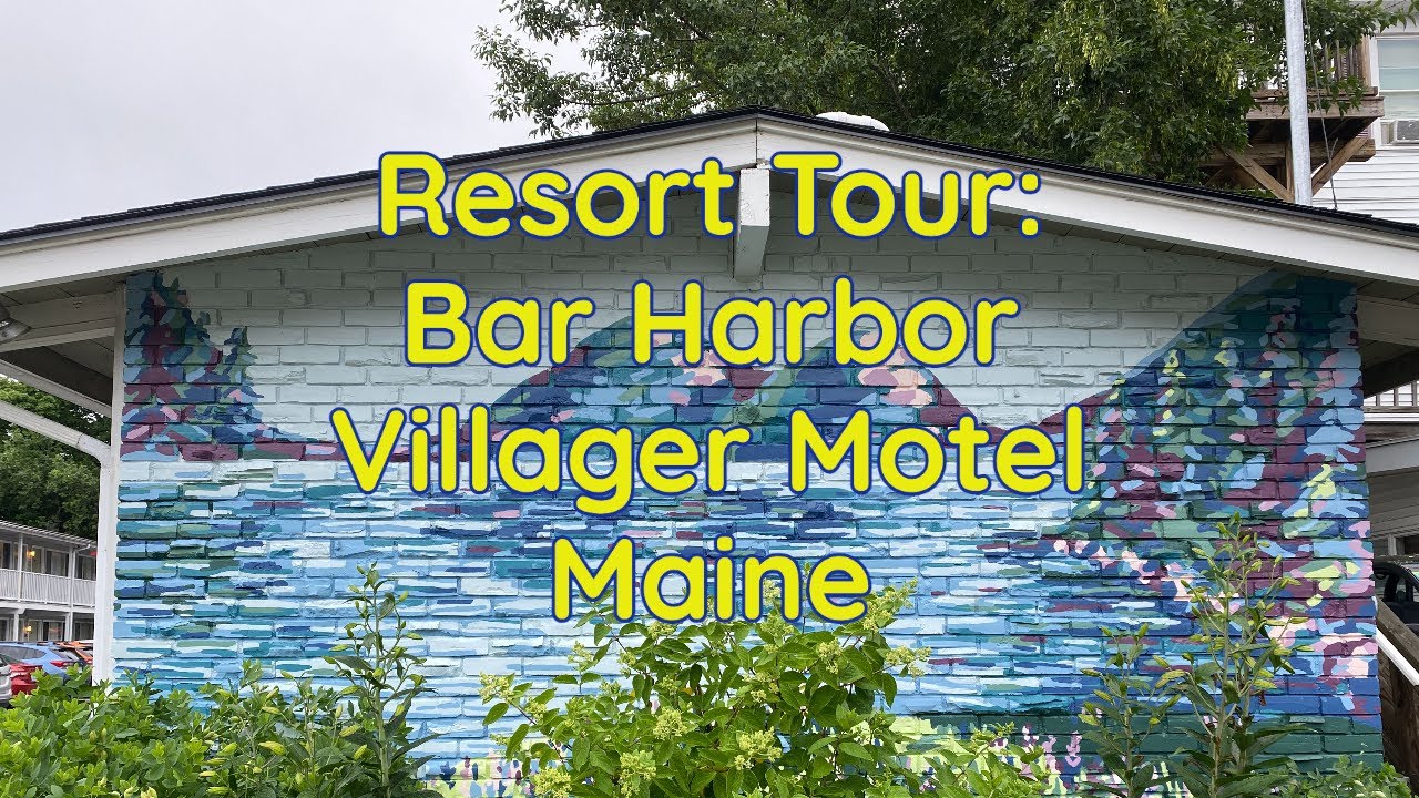 Wycieczka samochodowa po Ameryce Wycieczka hotelowa: Bar Harbor Villager Motel, Maine, w pobliżu ...