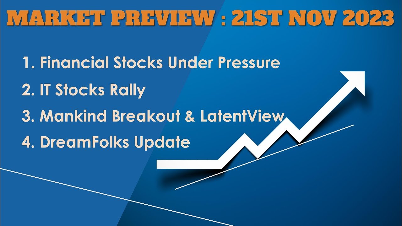Market Preview 21st Nov 2023 | NIFTY 50 | Financial Stocks Under Pressure | IT Stocks | DreamFolks