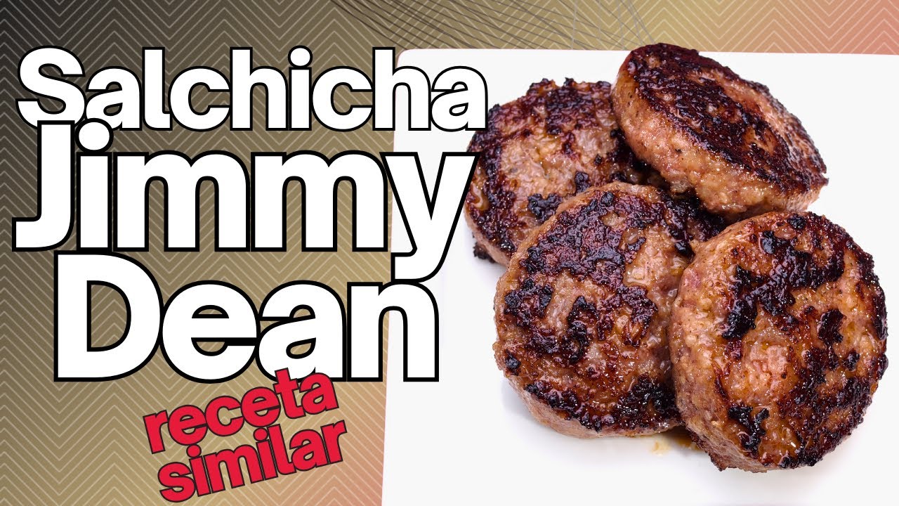 Olvida la marca: Prepara DELICIOSAS salchichas para desayuno en casa (estilo Jimmy Dean)
