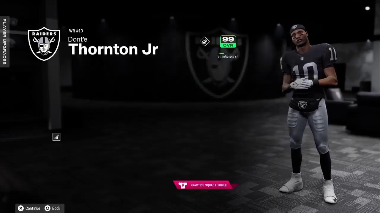 Madden NFL 26 franchise mode.Oakland Raiders Year two. 🥰