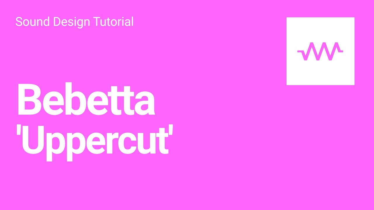 How to make some sounds from Bebetta 'Uppercut' with DRC
