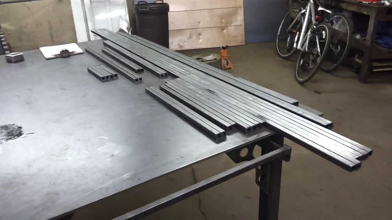 Custom Metal Work Bench/Shop Storage - Part 2