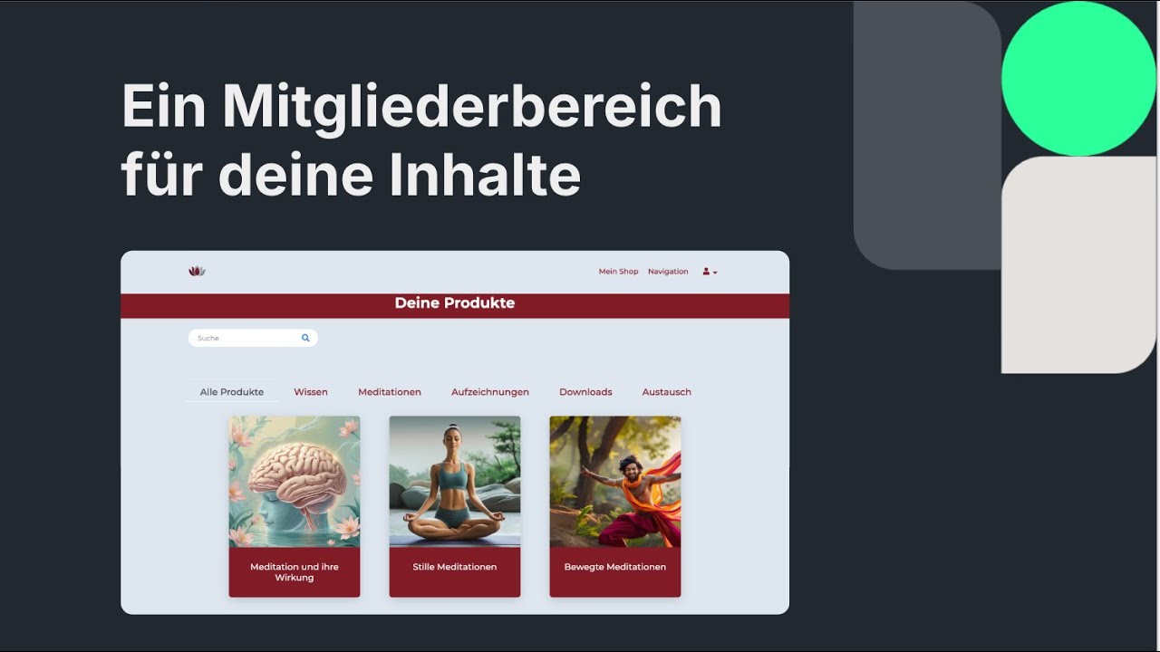 Mehr Erfolg mit deinem Content &uuml;ber einen Mitgliederbereich | ablefy Tutorial