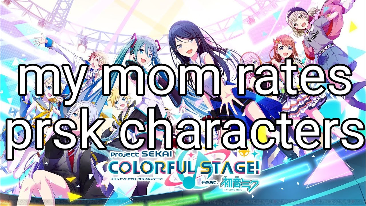 my mom rates project sekai characters