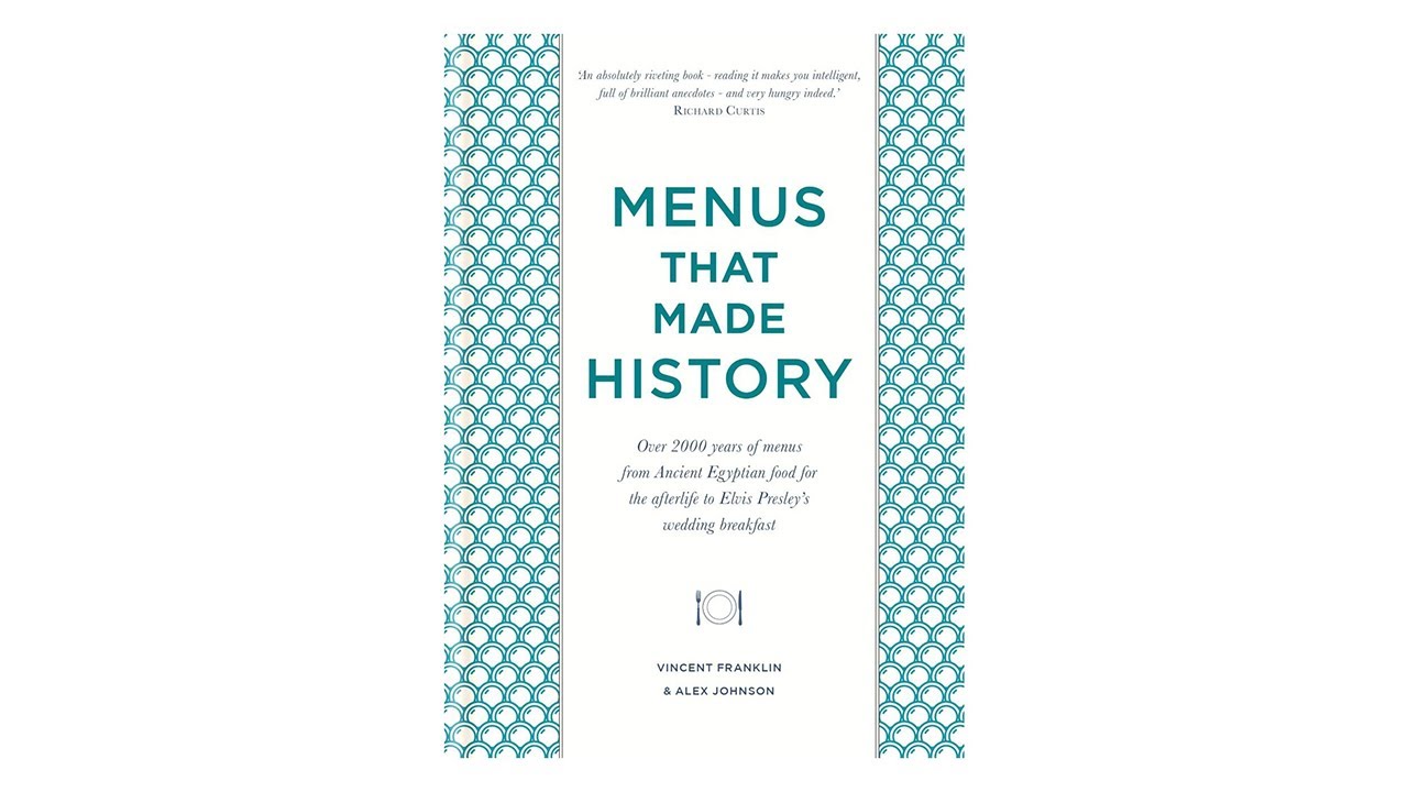 Culinary Books - 'Menus That Made History' and More!
