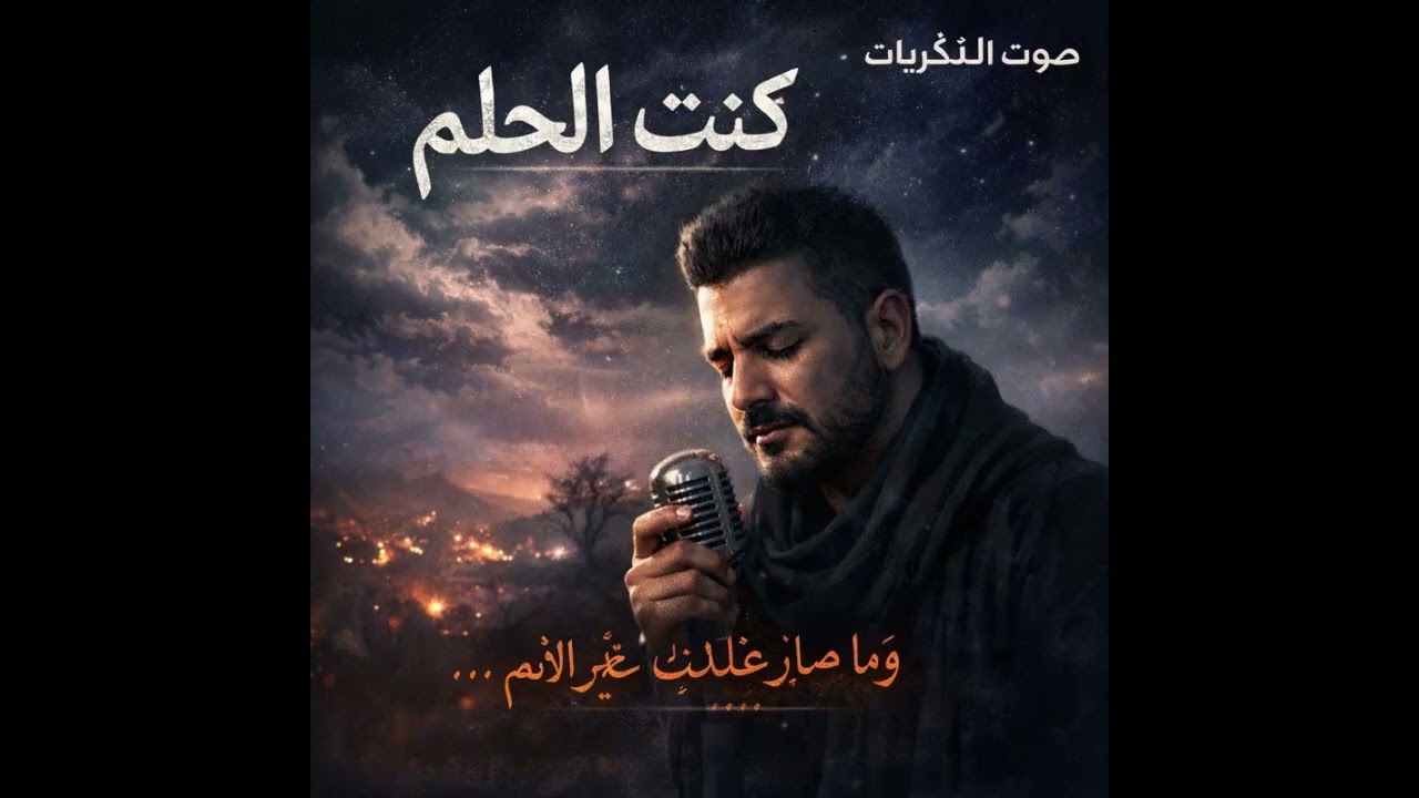 كنت الحلم -  أغنية حزن وحنين تهز القلب 💔 | صوت الذكريات