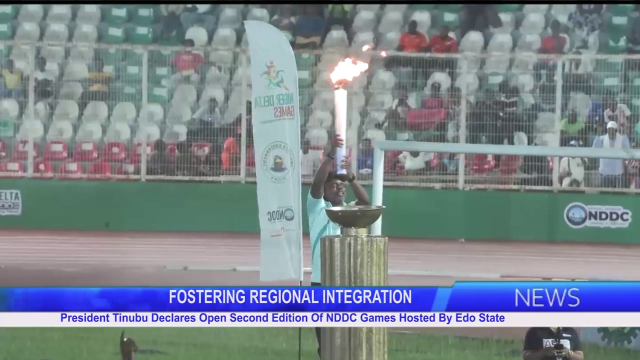 President Tinubu Declares Open Second Edition Of NDDC Games Hosted By Edo State