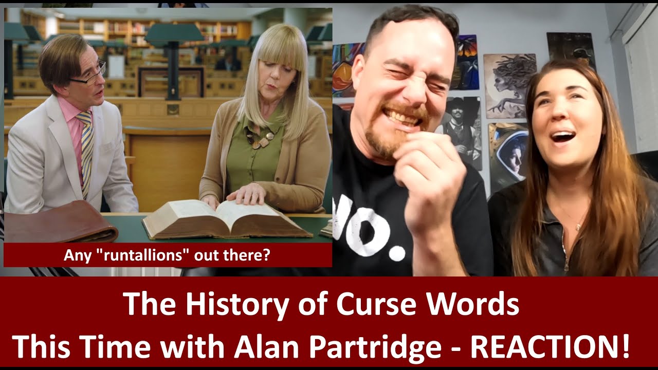 Americans React This Time With Alan Partridge - The History of Curse Words REACTION