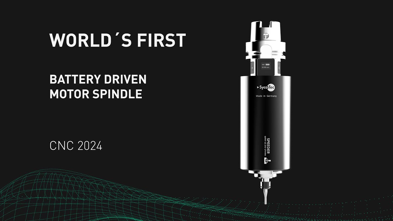 SPEEDER Battery spindle - CNC Revolution 2024 [EN]
