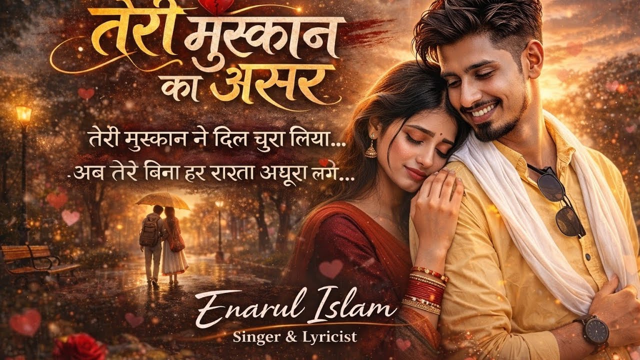 Teri Muskaan Ka Asar | Emotional Love Song 2026 | Heart Touching Hindi Sad Romance Official Video HD