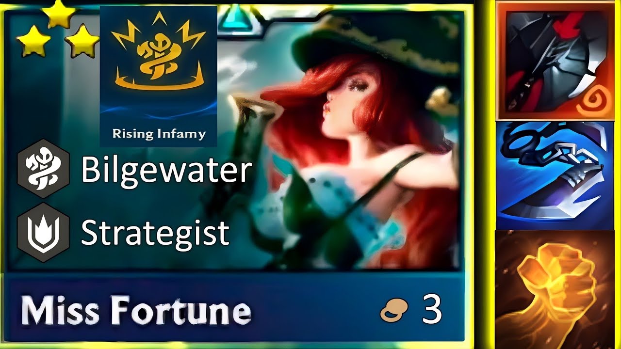 welcome Miss Fortune 3Star | tft set9.5