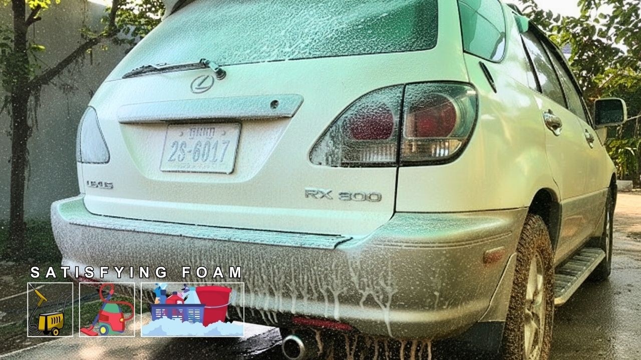 Total Transformation: Muddy Lexus RX 300 First Wash in Years! | 365 Wash ASMR