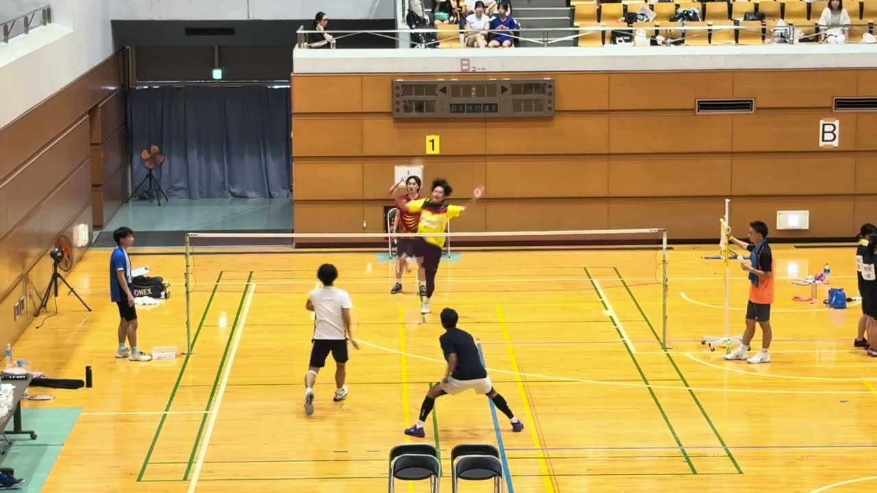 【戸松争奪杯2025】男子Aクラス準決勝 岡崎・岡本（あすなろ会•個人） vs 宇治・矢田（ナカバトクラブ）