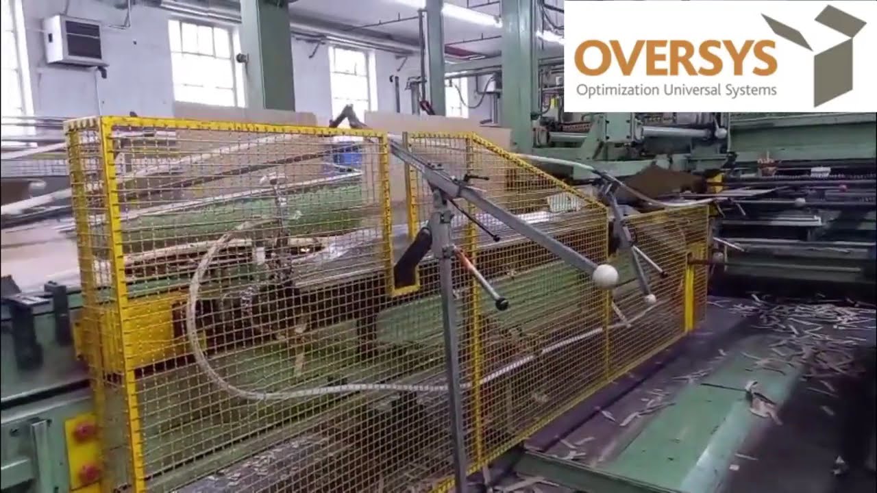 VIDEO OVERSYS U72630425 BAHM&Uuml;LER G&Ouml;PFERT CL 20/42 2 COLOR JUMBO FLEXO FOLDER GLUER