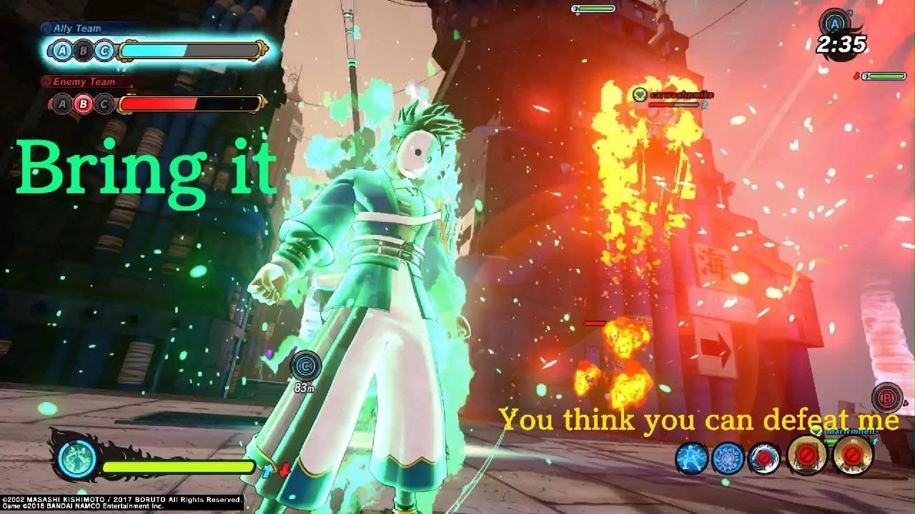 SHINOBI STRIKER we barely won that