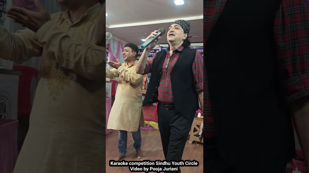 Hindi Sindhi Karaoke competition | Sindhu Youth Circle | Video by Pooja Juriani