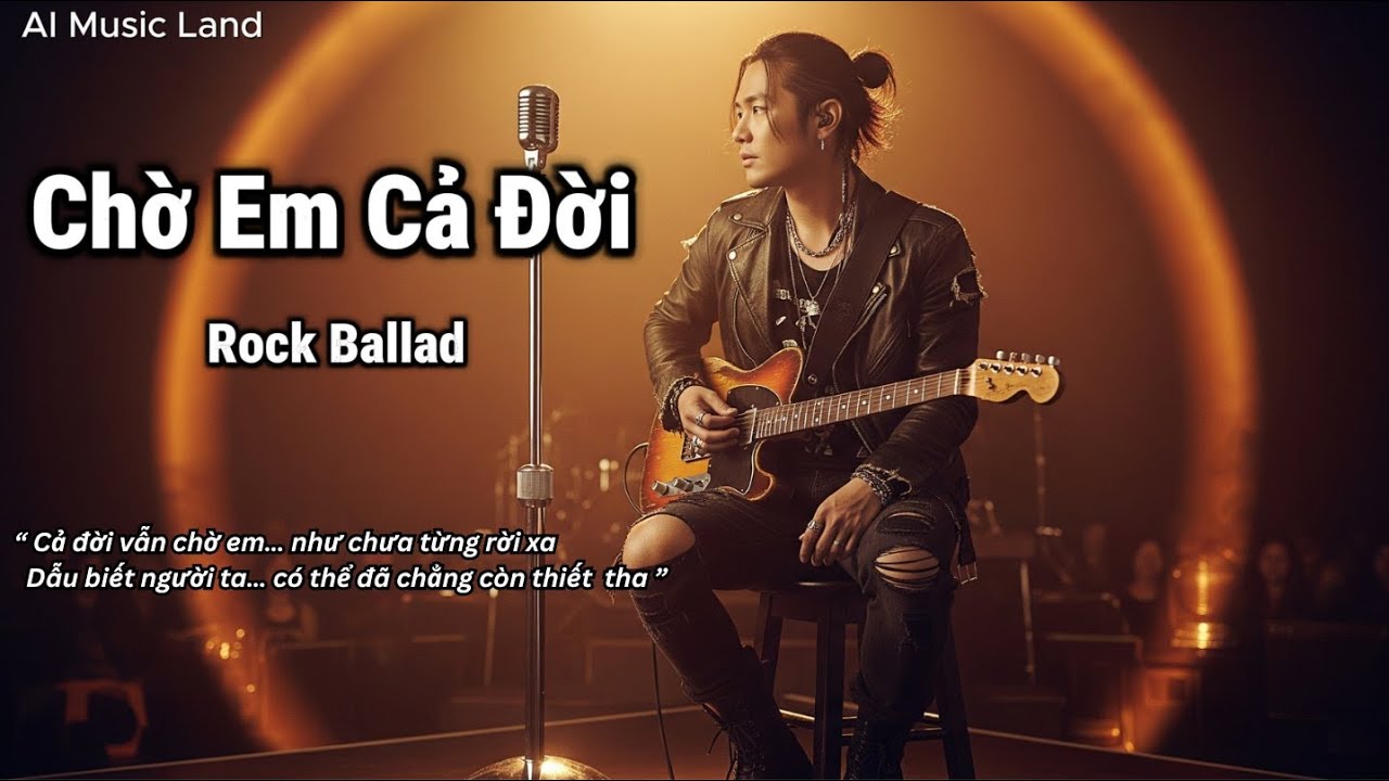 Chờ Em Cả Đời -  Kh&ocirc;ng Cần Biết Mai Sau | Rock Ballad Lyric Video