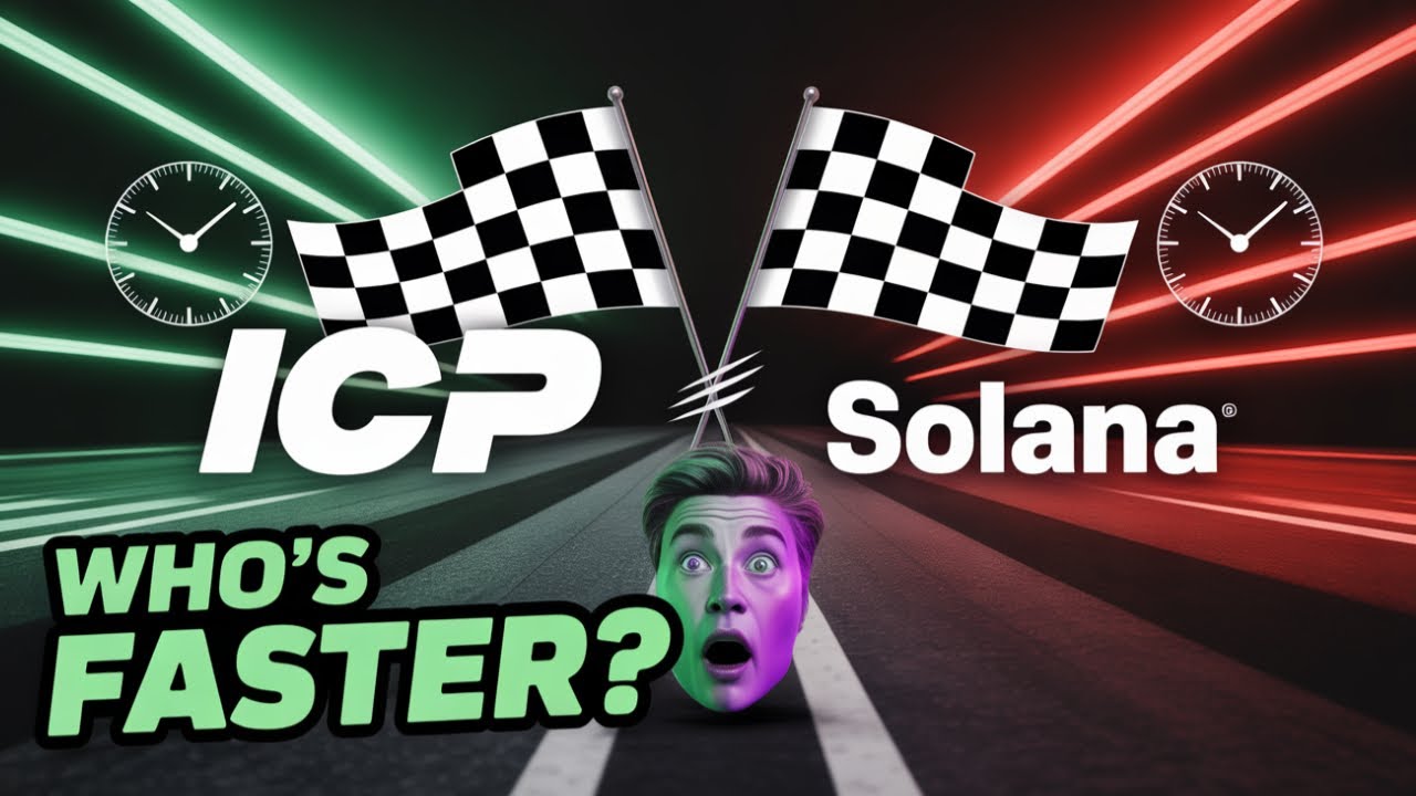 ICP vs Solana: Which Blockchain Is Actually Faster? (Explained for Beginners)