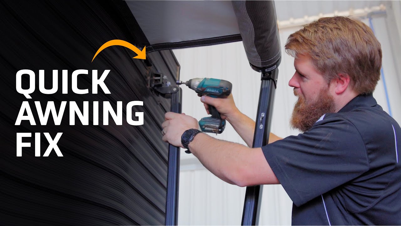 Got a crooked caravan awning? Try this to fix it | 5 Minute Fix