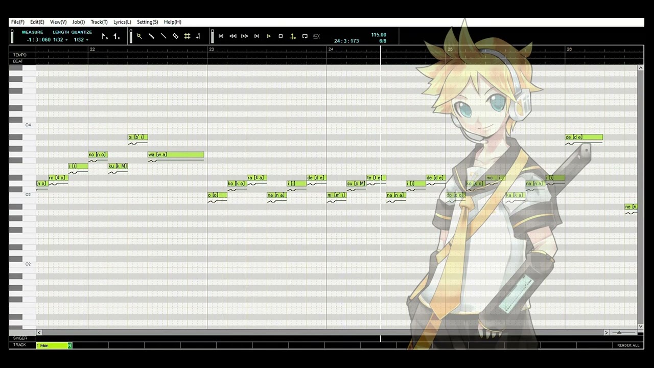 [VOCALOID2 ACT1] Aishite, Aishite (Short Cover)