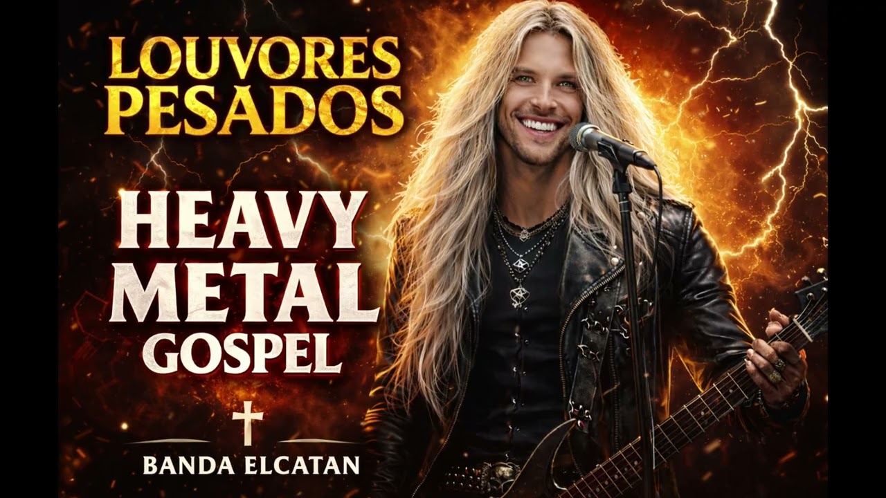 MÚSICAS BÍBLICAS EM HEAVY METAL 🔥 | Metal Gospel | Banda Elcatan