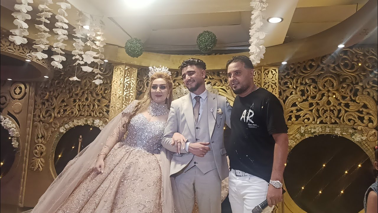 الف مبروك سامح لالا لاحلى عروسه في الدنيا واحلى عريس