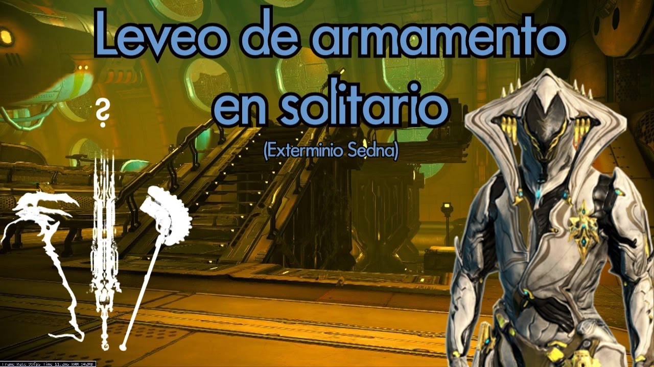 Warframe: Leveo de Armas solo (Loki + Cualquier melee)