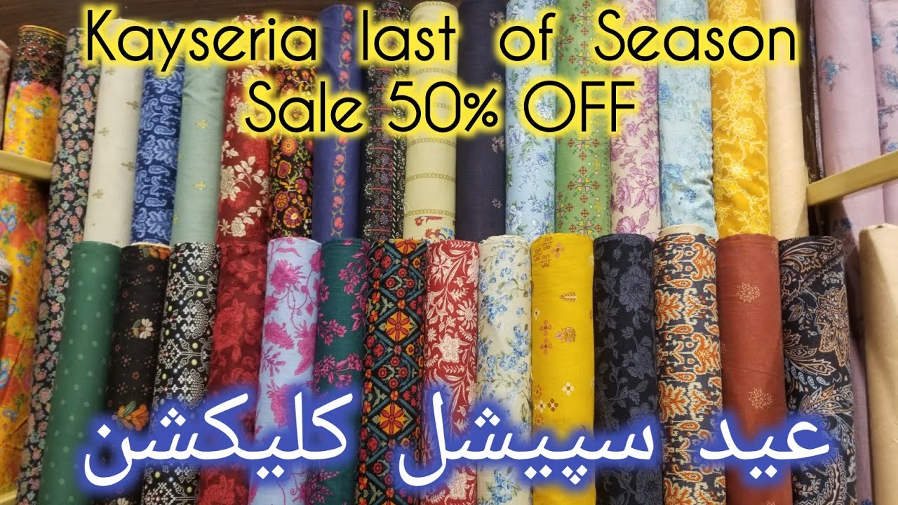 Kayseria End of Season Sale 50% off & Eid collection 🥳💕|kayseria |19 january 2026