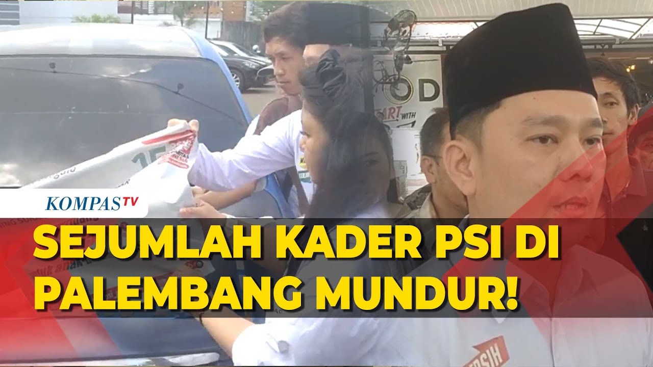 Lepas Seragam dan Taruh KTA, Sejumlah Kader PSI di Palembang Mundur!