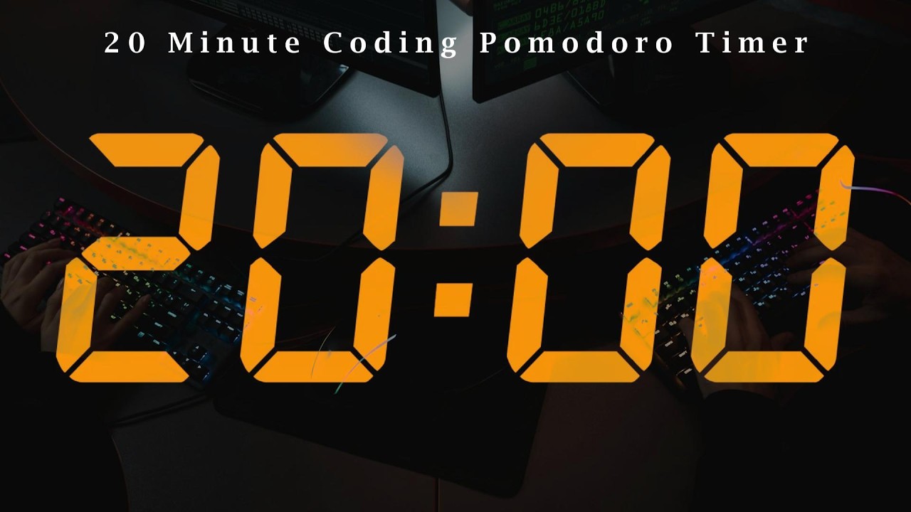 20 Minute Coding Pomodoro Timer