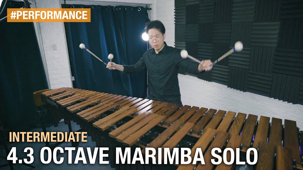 Together, by Adam Tan (for 4.3 octave solo marimba)